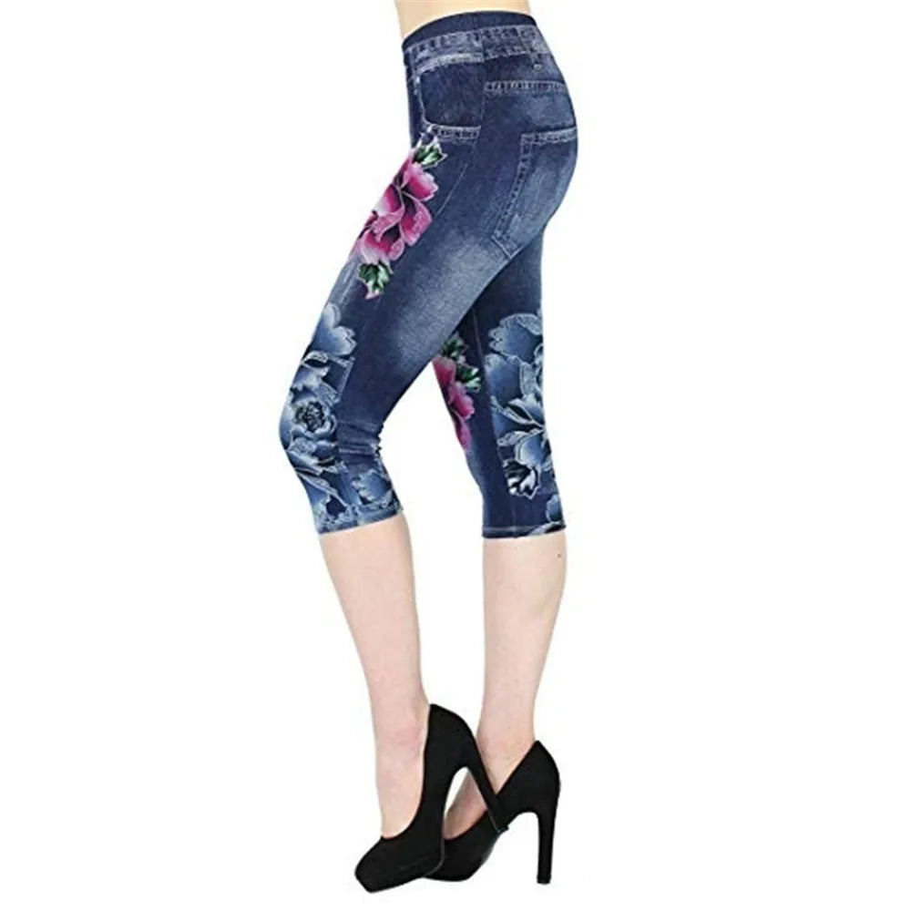 DenimEase Curve Crop Jeggings