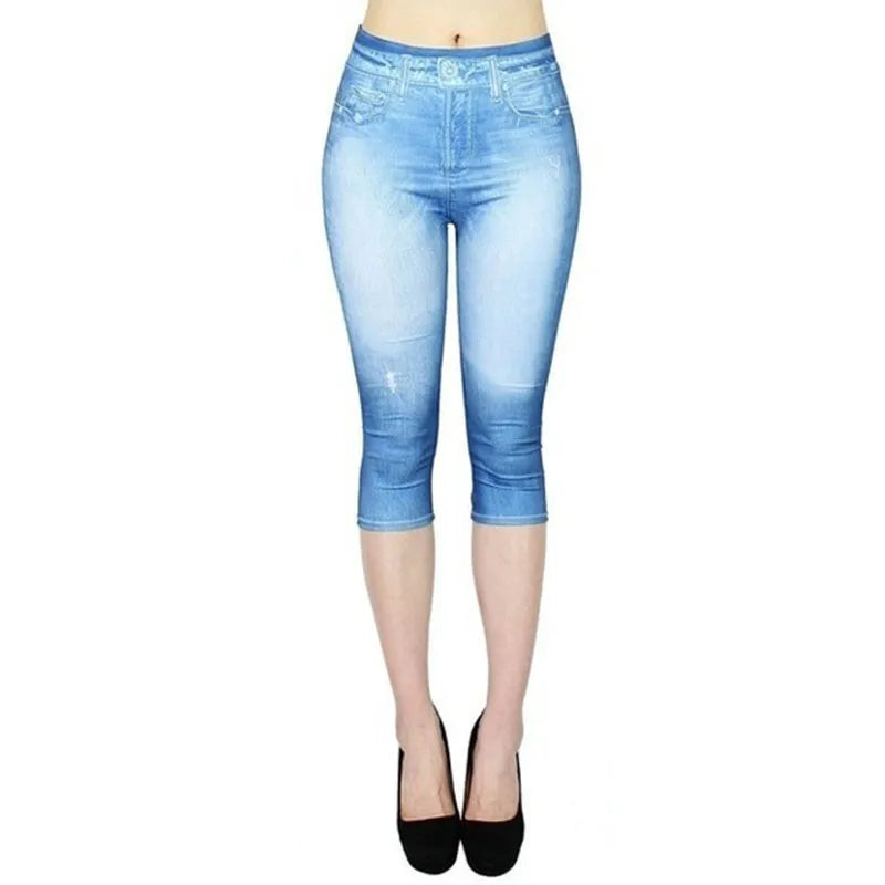 DenimEase Curve Crop Jeggings