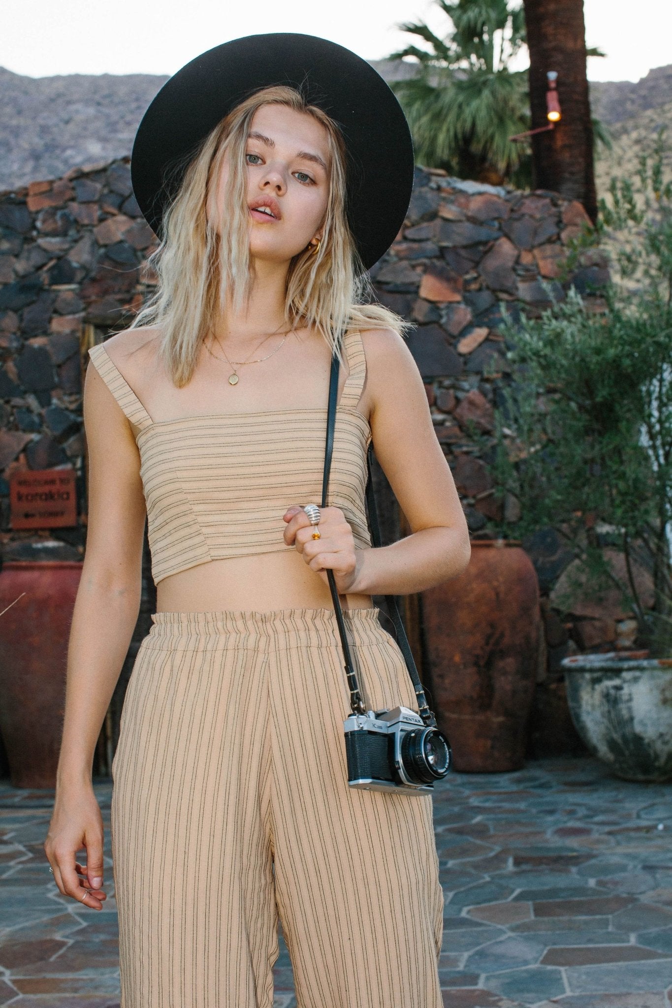 Isajah Top | Desert Stripe-1