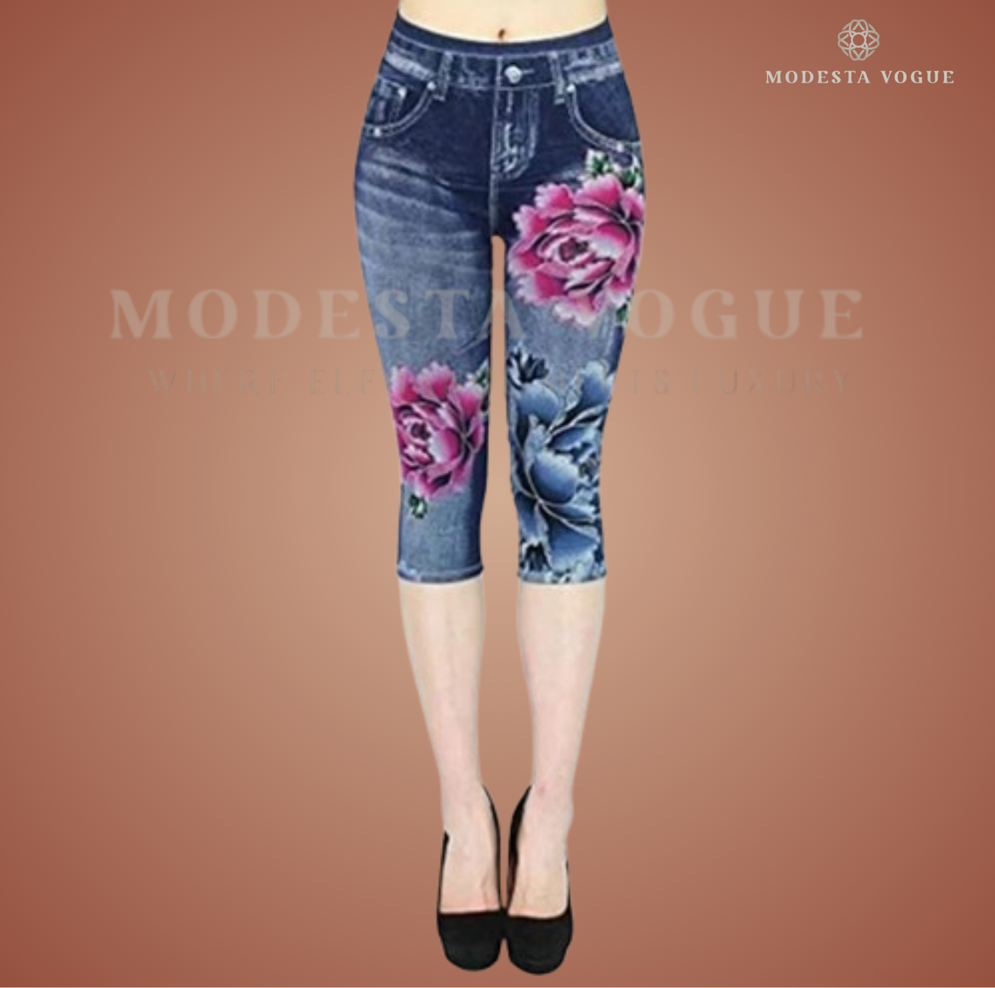 DenimEase Curve Crop Jeggings