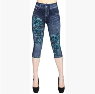 DenimEase Curve Crop Jeggings