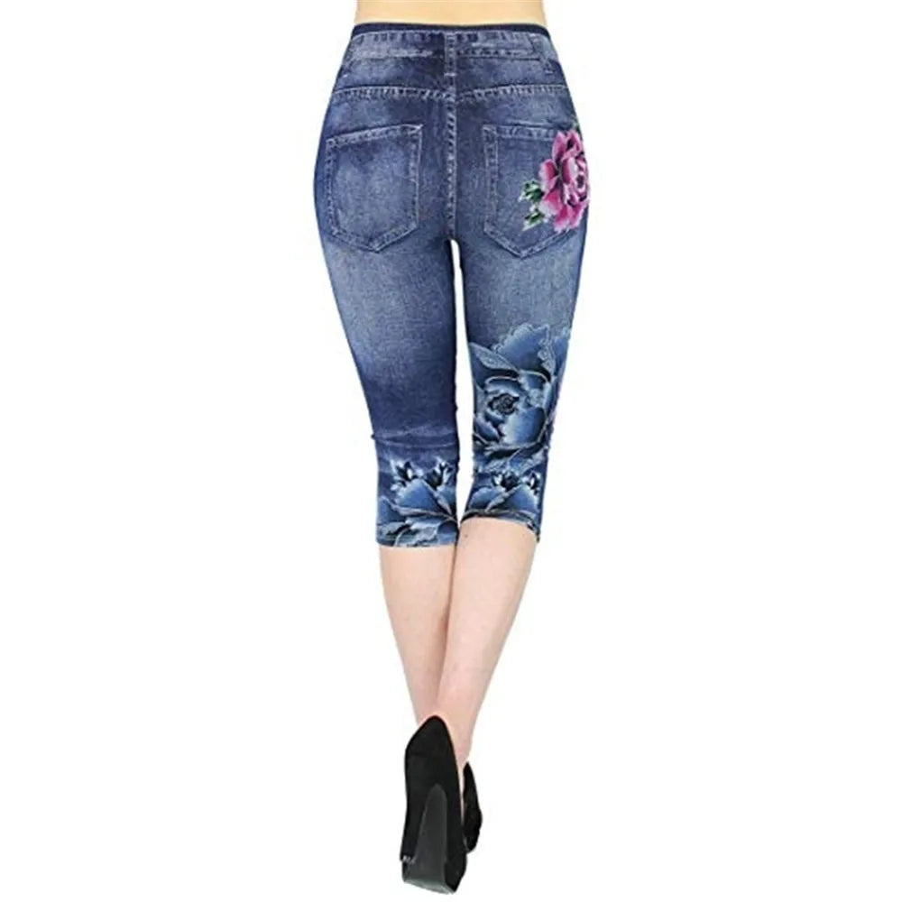 DenimEase Curve Crop Jeggings